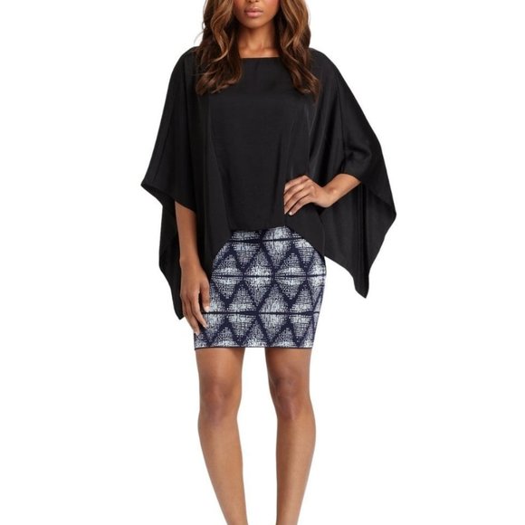 BCBG Simone Abstract Tribal Print Skirt (size M) - Picture 1 of 5